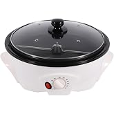 Kllkmmws Coffee Roaster Machine for Home Use, 500g Household Electric Coffee Bean Roasters Machine, 0-240℃ Non-Stick for Cafe Shop Home Use