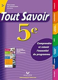 Tout savoir en 5e, édition 2007