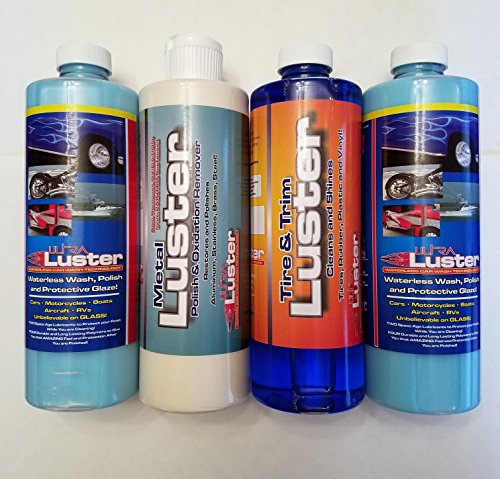 UltraLuster Flawless Finish Waterless Car Detailing Kit - 10 piece