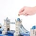 CubicFun 3D London Puzzles Small Britain Architecture Buildings Paper Craft Model Kits Toys for Adults and Teens, Tower Bridge, 52 Pieces