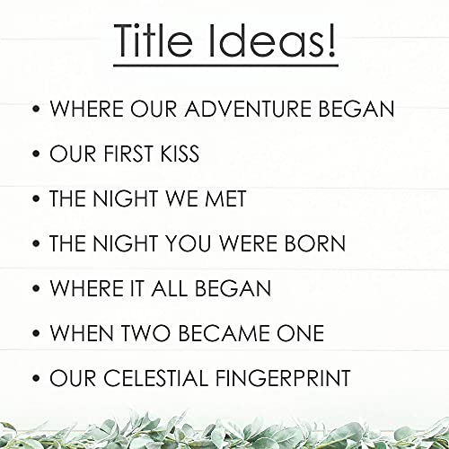 Custom Star Map for Specific Date - 51kdfI12tuL 