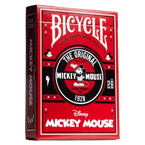 - Mickey Classic. Baraja de Cartas Conmemorativa del Personaje de Disney Mickey Mouse