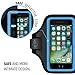 LOVPHONE iPhone 7/8 Plus Armband, Man/Women Running Sport Armband for iPhone 7/8 Plus Suitable for Gym Workout w/Kickstand Key Bag Earbuds Holder Card Slot Case, Water Resistant (Blue)