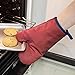 Captain Marvel Oven Mitt - One Size Fits Most - Super for Avengers Fans Who Like to Bake and Cook - Polyester