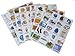 Juego completo de fotos para la Comunicación de Autismo , 140 fotos, 120 puntos, 24 tiras, 8 divisores y la carpeta (compatible con Spanish PECS (Picture Exchange Communication System) y ABA