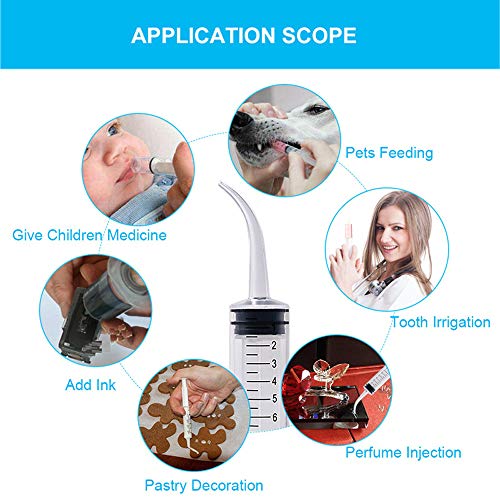 3 Syringe+Measurement+Irrigation+Mouthwash+Cleaner
