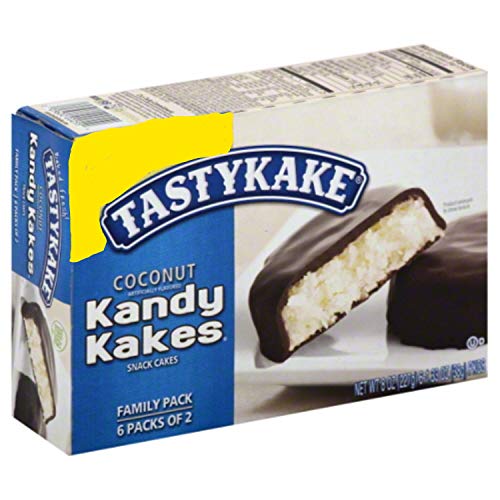 Tastykake Ghostly Goodies Dark Chocolate Coated Coconut Snack Cakes 8oz - Thumbnail 4