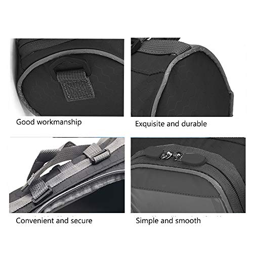 image for ZUKKA Bike Handlebar Bag,Adjustable and Removable Shoulder Strap Water