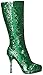 Ellie Shoes Women's 421-Zara Boot, Green, 7 M US