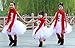 Tutu Dreams New Years Eve Party Snowman Costume for Toddler Girls with Red Scarf (5-6X,White)
