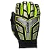 Franklin Sports Youth Football Receiver Gloves - Kids Football Gloves - Extra Grip Youth Football Gloves for Wide Receivers - Durable Kids Football Gloves - Assorted Colors May Vary - Green or Orange