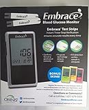 Omnis Embrace Blood Glucose Talking Meter No Coding Required