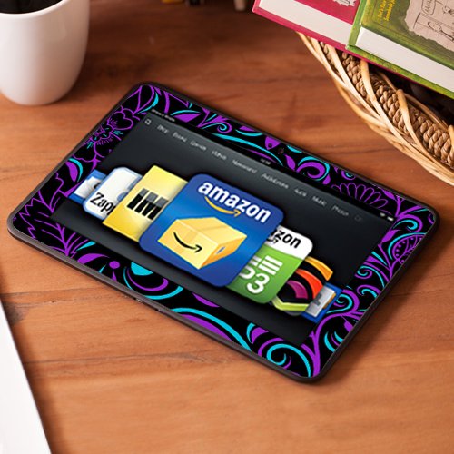 Kindle Fire HD 8.9" Skin Kit/Decal - Fascinating Surprise - Kate Knight (will not fit HDX models)