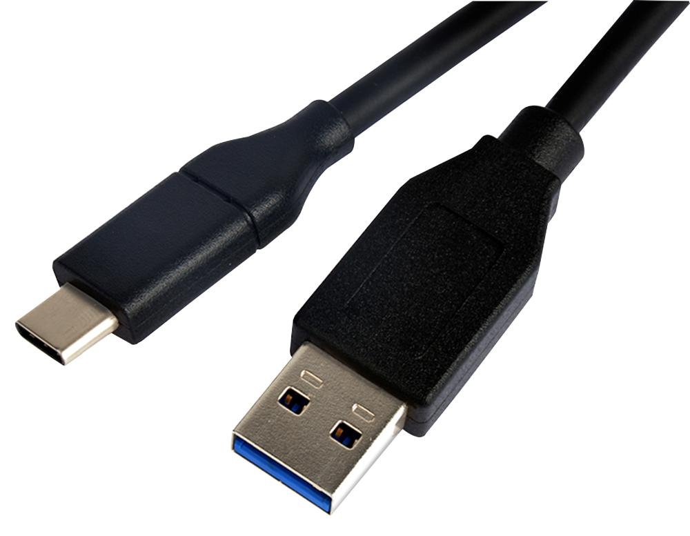 Pro Signal PSG91479 USB 3.1 A Male to Type-C Lead, 0.5 m