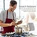 Silicone Kitchen Utensil Set by House of Shade - Non Scratch Cooking Utensils w/ Natural Beechwood Handles - BPA Free Grey Heads - 7 Piece Nonstick/Heat Resistant Tools - Great Wood Grip