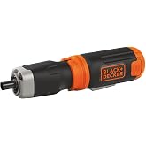 BLACK+DECKER Cordless Screwdriver, Alkaline (BCF601AA)