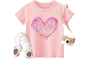 BQG Valentines Shirts for Boys Girls Kids Toddler Valentines Day T-Shirts Funny Dinosaur Steal Hearts Valentine's Day Tee Tops