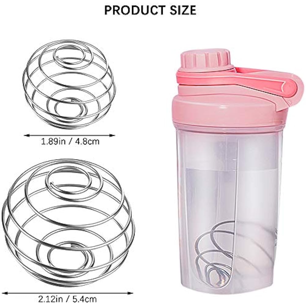20PCS Milkshake Protein Shaker Balls, FULANDL Wire Mixer Mixing