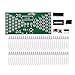 Icstation Hourglass Shape LED Flashing Lights Kits DIY Electronics Soldering Practice Set
