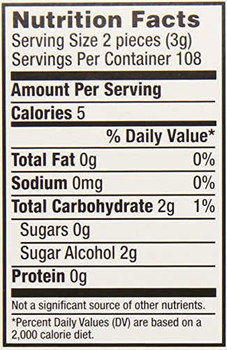 Wrigley's Eclipse Spearmint (12Count), 1 lb