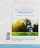 Horngren's Accounting, The Financial Chapters, Student Value Edition Plus MyAccountingLab with Pearson eText -- Access Card Package (11th Edition)