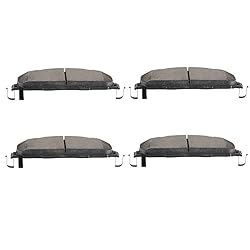 CCIyu D1400 Rear Semi-Metallic Disc Brake Pads Kit
