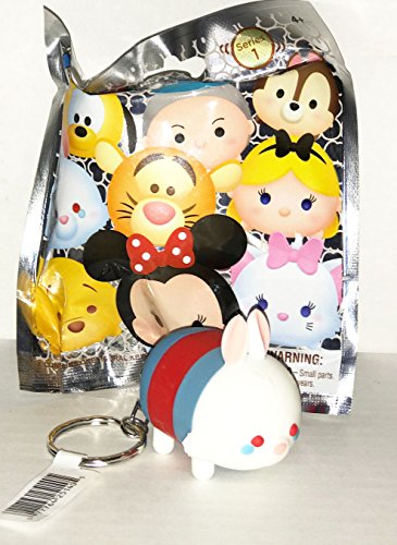 Disney Tsum Tsum Series 1 Figural Keyring White Rabbit