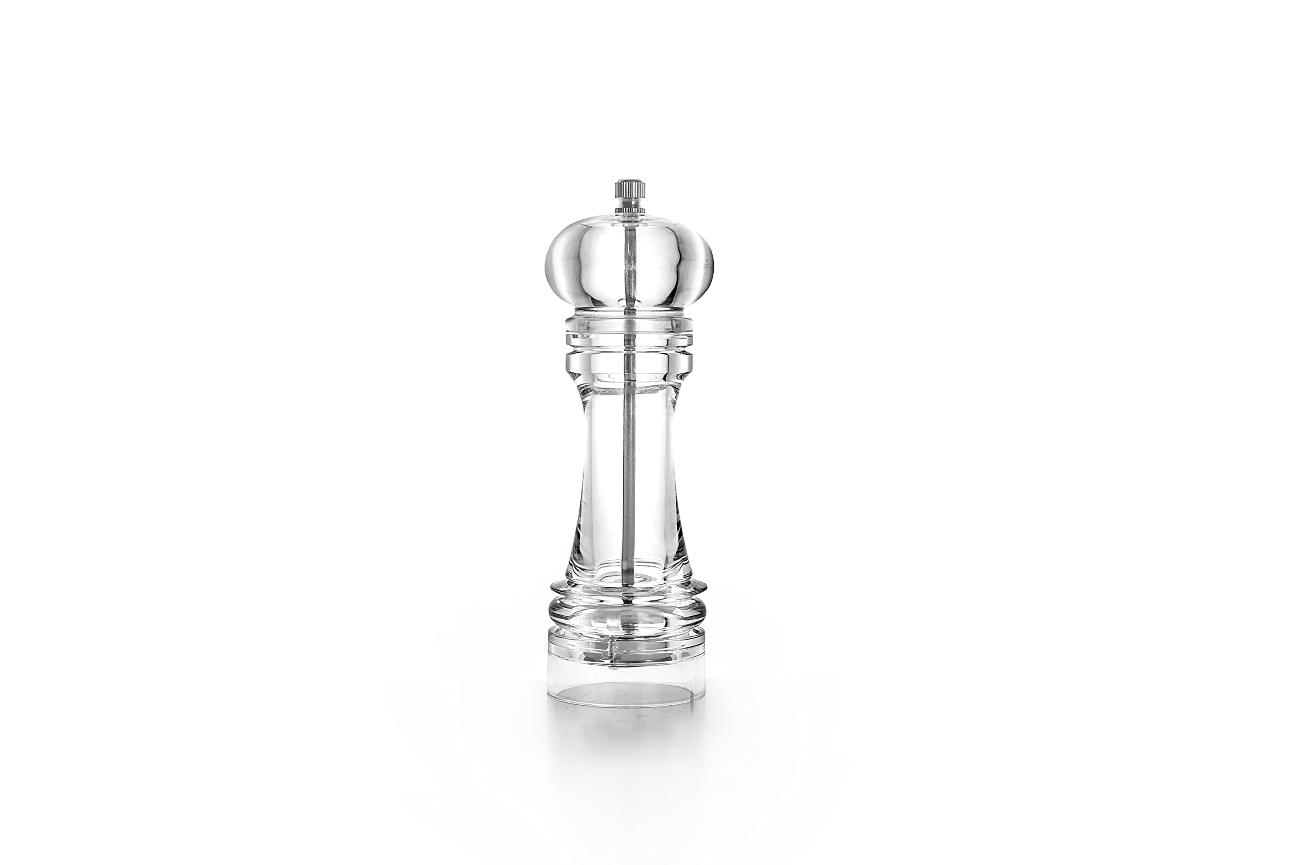 IBILI - 683418 - Clear Salt/Pepper Grinder, 18 Cm