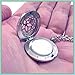 Aromatherapy Essential Oil Diffuser Locket Necklace ~ Wear Your Aroma Oils ~ Hypo-Allergenic Surgical Grade Stainless Steel Pendant Jewelry Set | 3 Refill Pads Included | For Men, Women, Boys & Girls