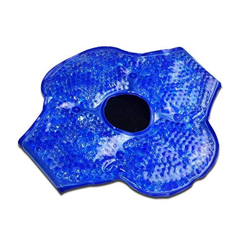 Knee Pack Heating Pads for Knee, Calf, Leg, Thigh, Elbow Pain - Hot and Cold Compression Ice Packs - Use for Injuries and Muscle Tension Relief, Cramps, Migraine, Neck and Shoulders - Put in Microwave
