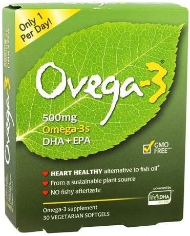 Ovega Ovega 3 - 500 mg - 30 Softgels by Ovega