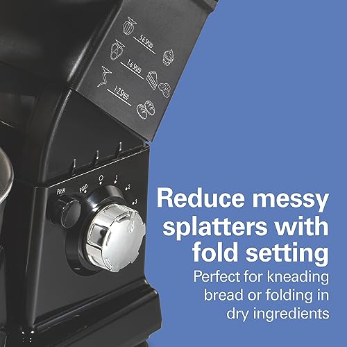 Hamilton Beach 6 Speed Electric Stand Mixer with Stainless Steel 3.5