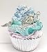 Mermaids Cupcake Bath Bomb - Let's Be Mermaids