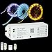 Mi Light RGBW RGBWW W/CW RGBCCT Controller Compatible with Amazon Alexa Voice Control, 2.4G Wireless 15A Led Strip Light WiFi APP Bridge Wireless Control Dimmer