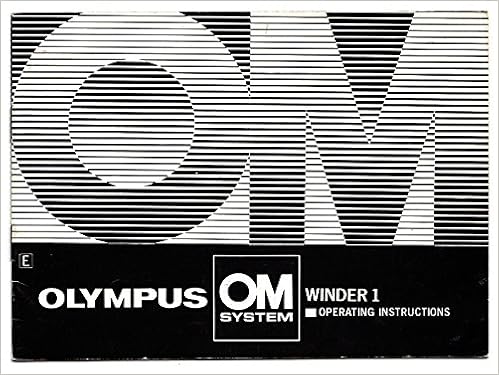OLYMPUS OM CAMERA WINDER 1 INSTRUCTION MANUAL