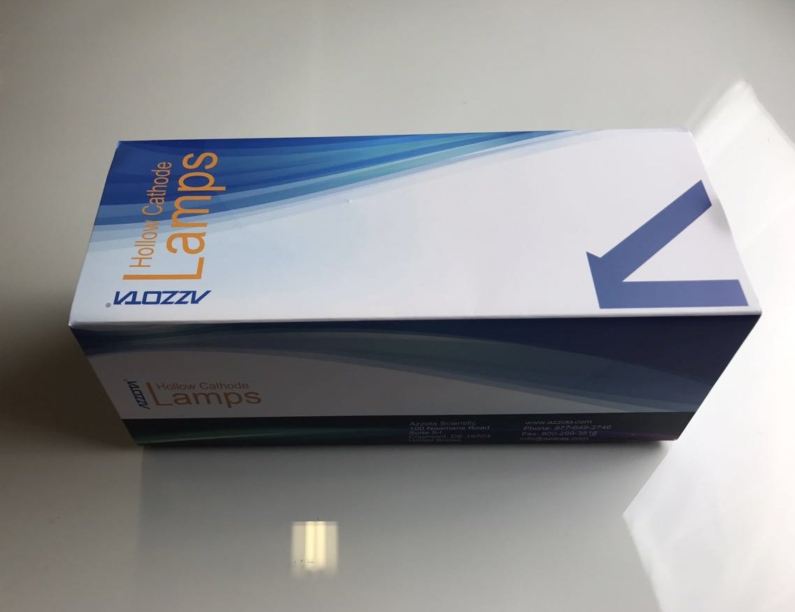 Azzota Hollow Cathode Lamps Manganese - Mn, Single Element Lamps, 2 pin socket Wavelength: 279.5 nm Maximum Current: 20mA: Industrial & Scientific
