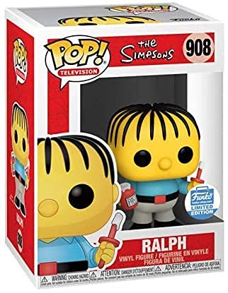 Funko 54136 Pop! Television: The Simpsons - Ralph Wiggum Limited Edition #908