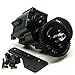 AX2 2 Aluminum Speed Transmission Case Gearbox for 1:10 Axial SCX10 Wraith Honcho RC Car Black