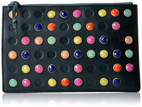 Fossil Large Pouch-Bright Patchwork