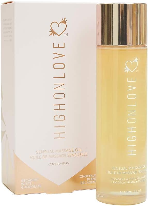 High on Love Sensual Massage Oil - White Chocolate HOL-1816-3