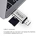 Vanja SD Card Reader USB Type C Micro USB OTG Adapter, USB 2.0 Portable Memory Card Reader for SDXC, SDHC, SD, MMC, RS-MMC, Micro SDXC, Micro SD, Micro SDHC Card…