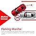 Cinlitek HD Mirror Car Dash Cam Front and Rear Dual Dash Cam Rear View Mirror Camera,5 Inch IPS Screen Back up Car Camera 1080P Super Night Vision with Waterproof Reversing Cam, Dash Camera for Cars