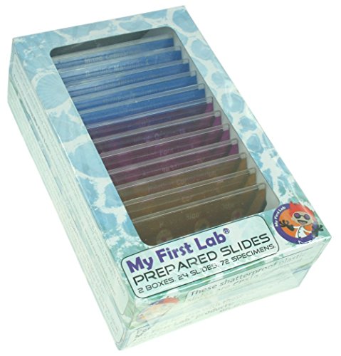 My First Lab PS72 Prepared Slide Kit (Box of 24 Slides/72 Specimens)