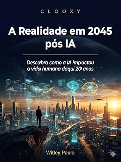Livro A Realidade em 2045 pós IA: Descubra como a IA impactou a vida humana daqui 20 anos