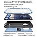 YOUMAKER Galaxy S9 Case, Metallic Blue with Built-in Screen Protector Heavy Duty Protection Shockproof Slim Fit Full Body Case Cover for Samsung Galaxy S9 5.8 inch - Blue/Black