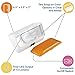 Lumitronics 12V LED Exterior Outdoor Porch Light with On/Off Switch, Removable Clear & Amber Lenses Perfect Outside Replacement Lights for RVs, Motorhomes, Campers, 5th Wheels, Trailers (White)