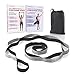 sport2people Stretching Strap for Yoga and Rehabilitation – 2 Free Ebooks Included – Rehab Stretch Band with 12 Loops to Improve Your Flexibility – Recommended Physical Therapy Equipment (Gray-Black)thumb 1