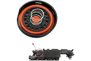 RichVibe Engine PCV Valve Cover Kit for Land for Rover LR2 S80 XC60 XC70 XC90 3.2L 2007-2015, Direct Replacement, Plastic, 1-