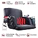 POP Design The Hot Seat, Heated Stadium Bleacher Seat, Reclining Back and Arm Support, Thick Cushion, 4 Storage Pockets Plus Cup Holder, Extra Wide Feature, Battery Pack Not Included primary