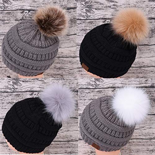 6 12pcs+Balls+Knitting+Attachable+Pompom